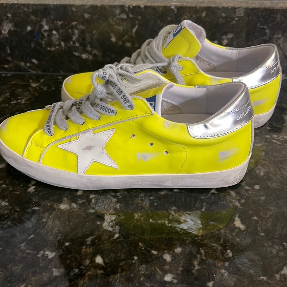 Fun neon star sneakers